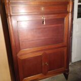 English-style solid wood secretary.