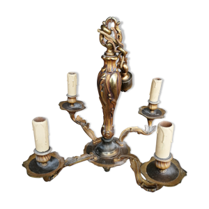 lustre en bronze
