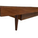 Méridienne vintage mid century en teck