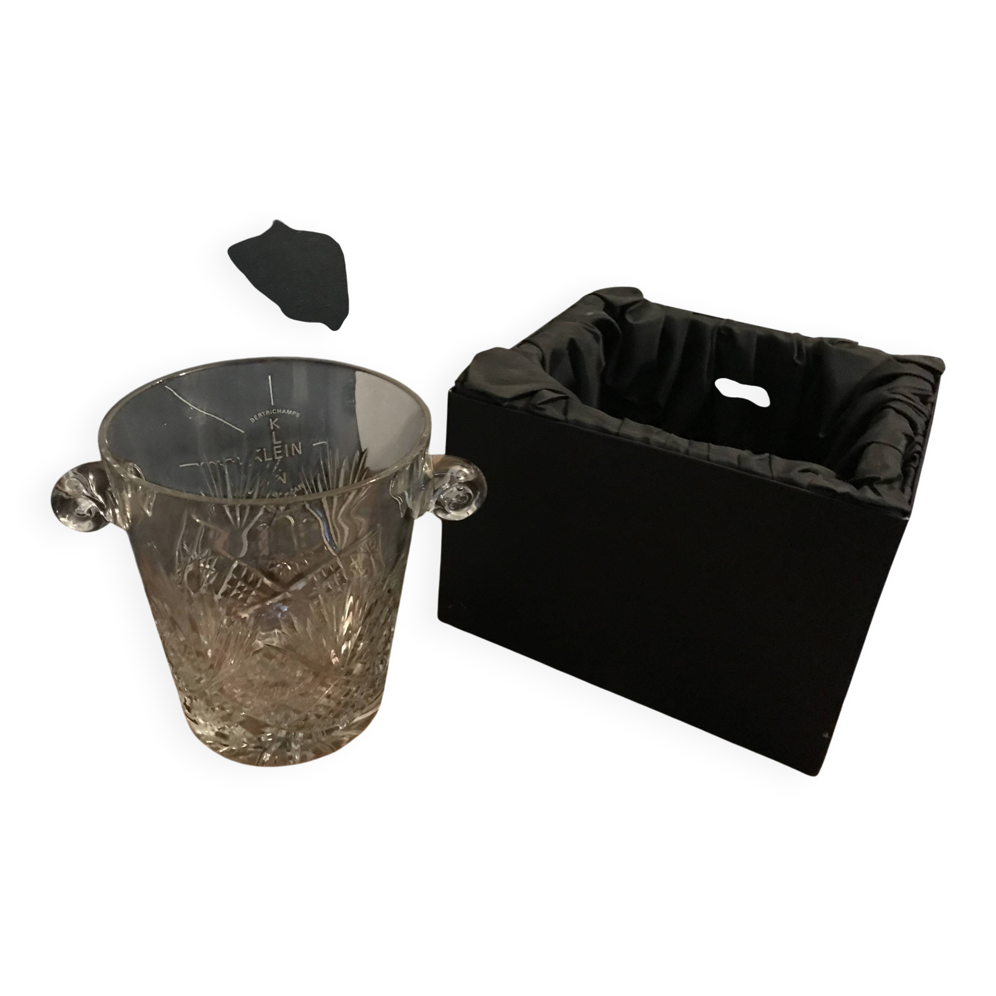 Seau à champagne cristal