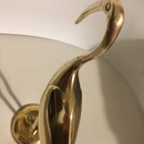 Golden brass Flamingo