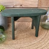 Small solid wood bench