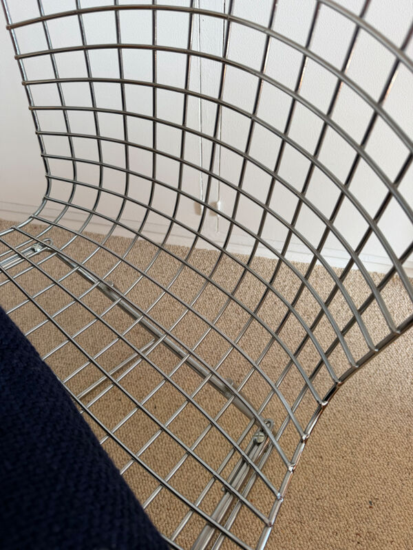 Chaise Harry Bertoia, side chair 420, Knoll