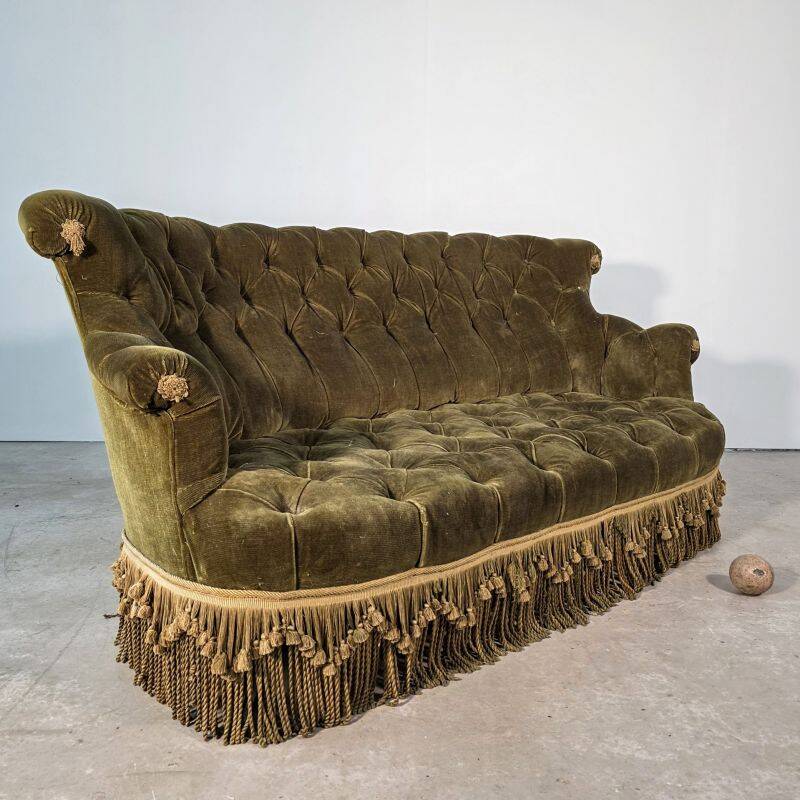 Joli canapé Napoléon III