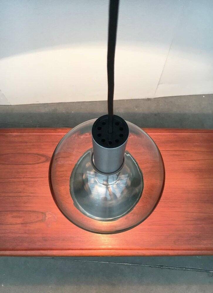 Suspension globe en verre allemand milieu du siècle, des années 1960