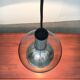 Suspension globe en verre allemand milieu du siècle, des années 1960