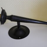 Brass patinated thick metal wall 1940