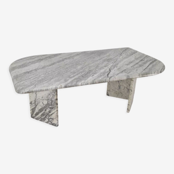 Table basse en marbre italien, années 1970