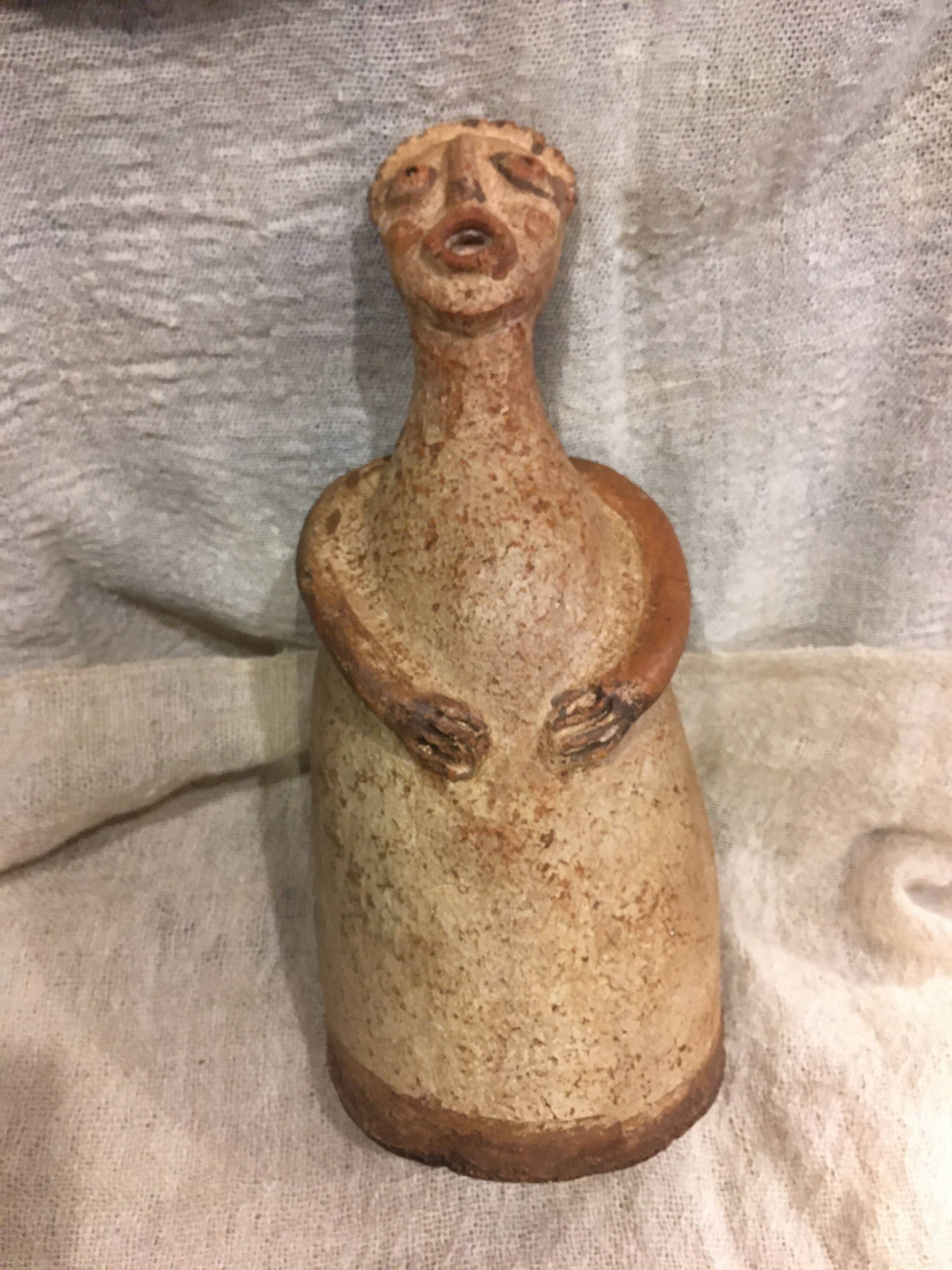 Female doll pottery from the Rif, North Africa