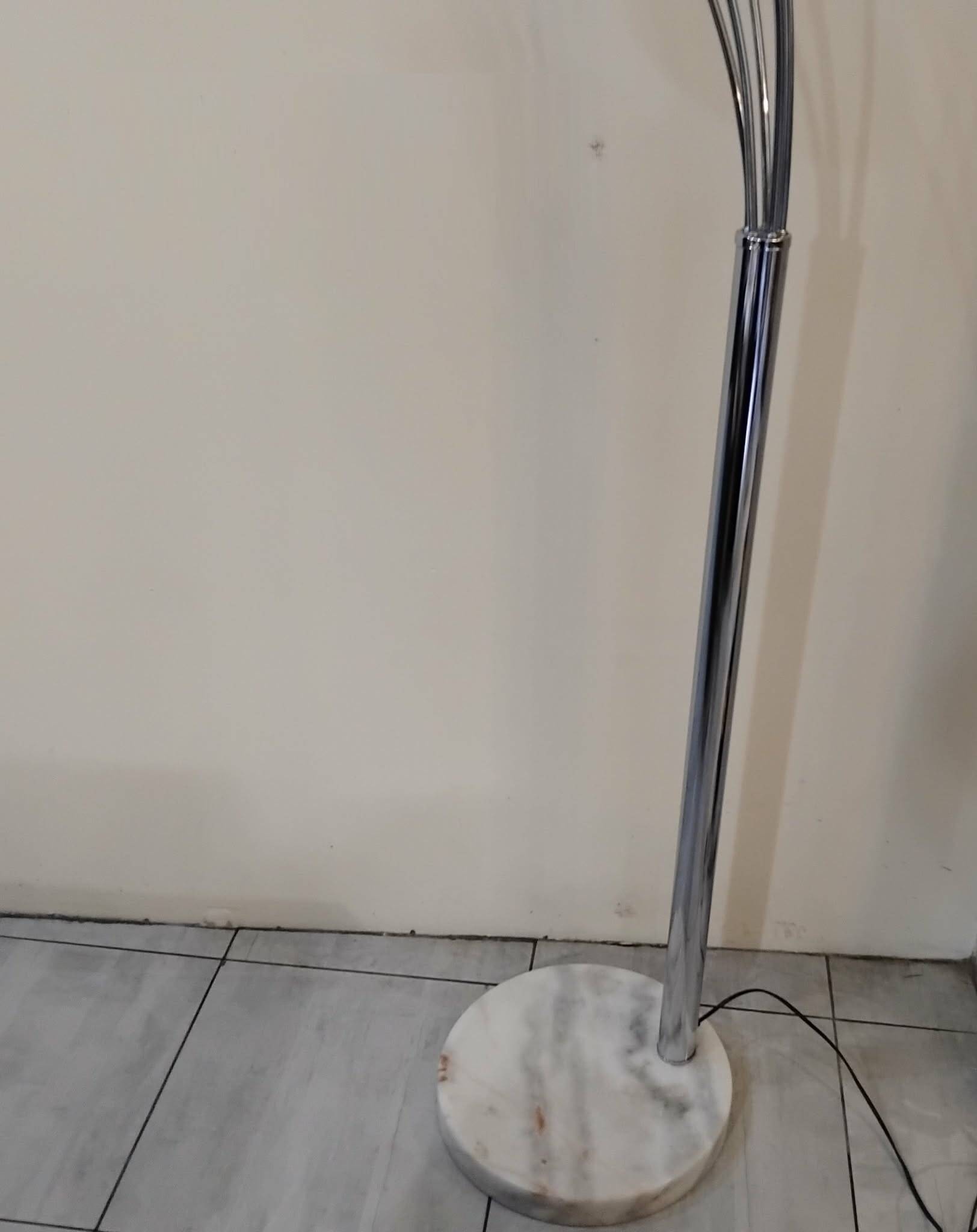 1970s five-armed floor lamp