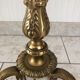 Lampadaire pied tripode en bronze vintage