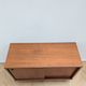 Small second-hand modernist enfilade in teak and metal, 1970s.