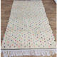 Handmade moroccan berber carpet 245 x 145 cm
