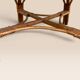 Child's chair in wicker and woven rattan