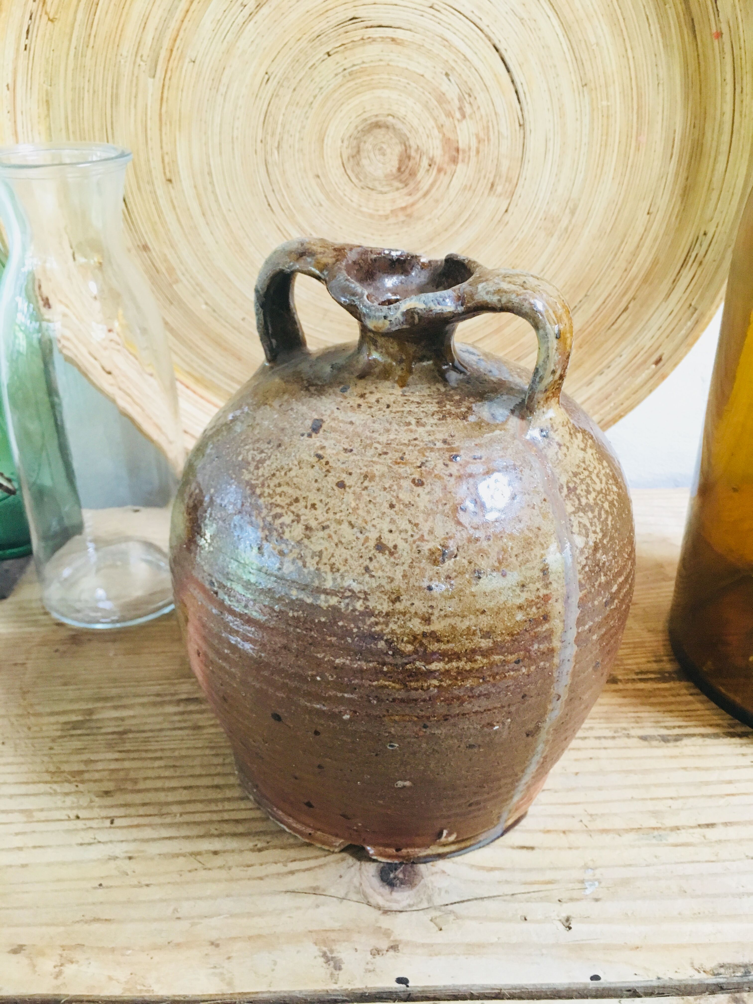 Stoneware jug