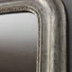 Miroir Louis Philippe or blanc - Miroir mural ancien