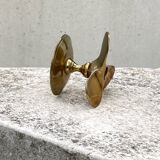 Old helix-shaped candle holder