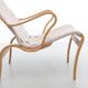 Paire de  fauteuils scandinaves modèle  Miranda