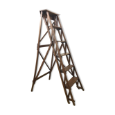 Former wooden library ladder