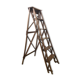 Former wooden library ladder