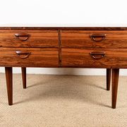 Danish Commode in Rosewood by Kai Kristiansen/Feldballe Møbelfabrik.