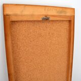 Scandinavian teak mirror 1960