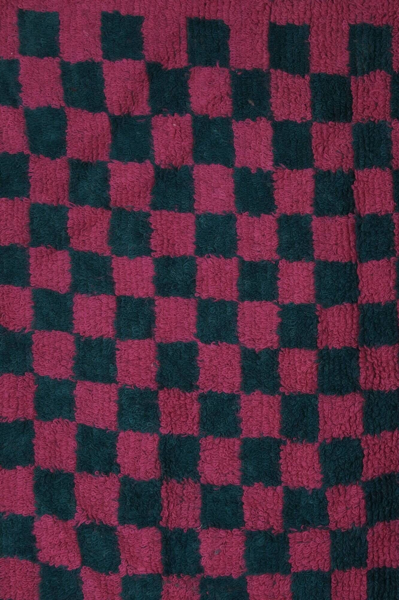 Vintage Turkish handmade rug 144x190 cm