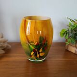 Glass Vase Soisy Essone Art Glassware