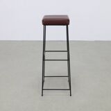 6x Barstool Minimalist, 1960s