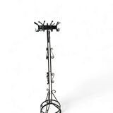Free standing / wrought iron / coat rack 1960s