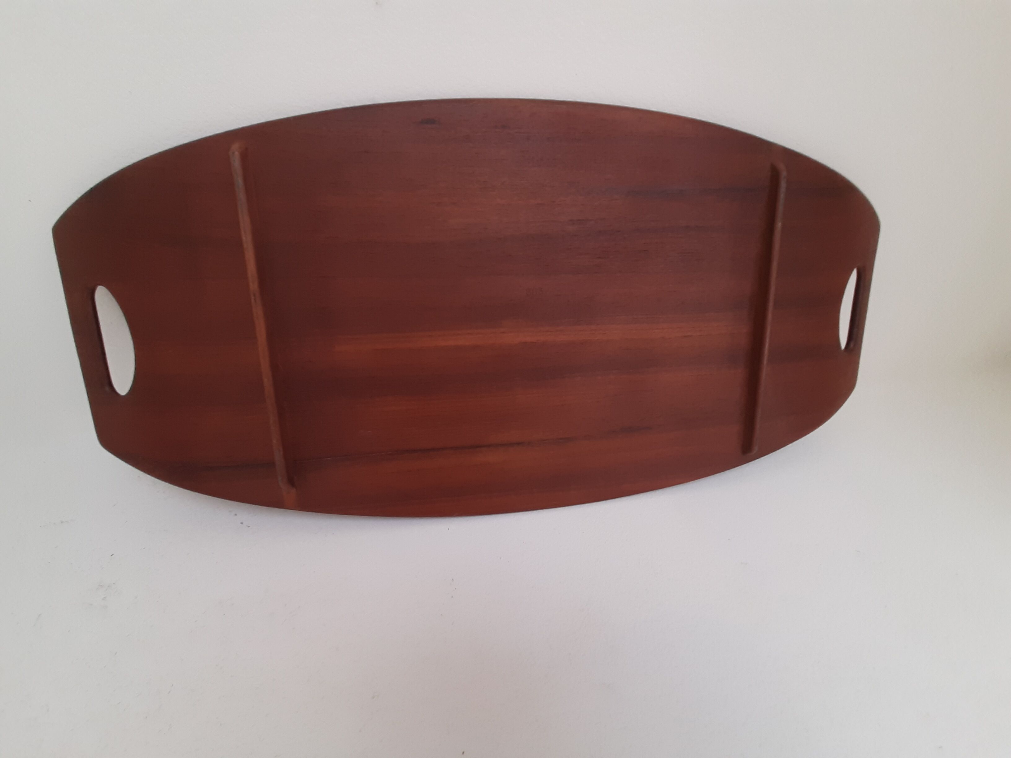 Danish vintage top for Dansk Design in teak 1950