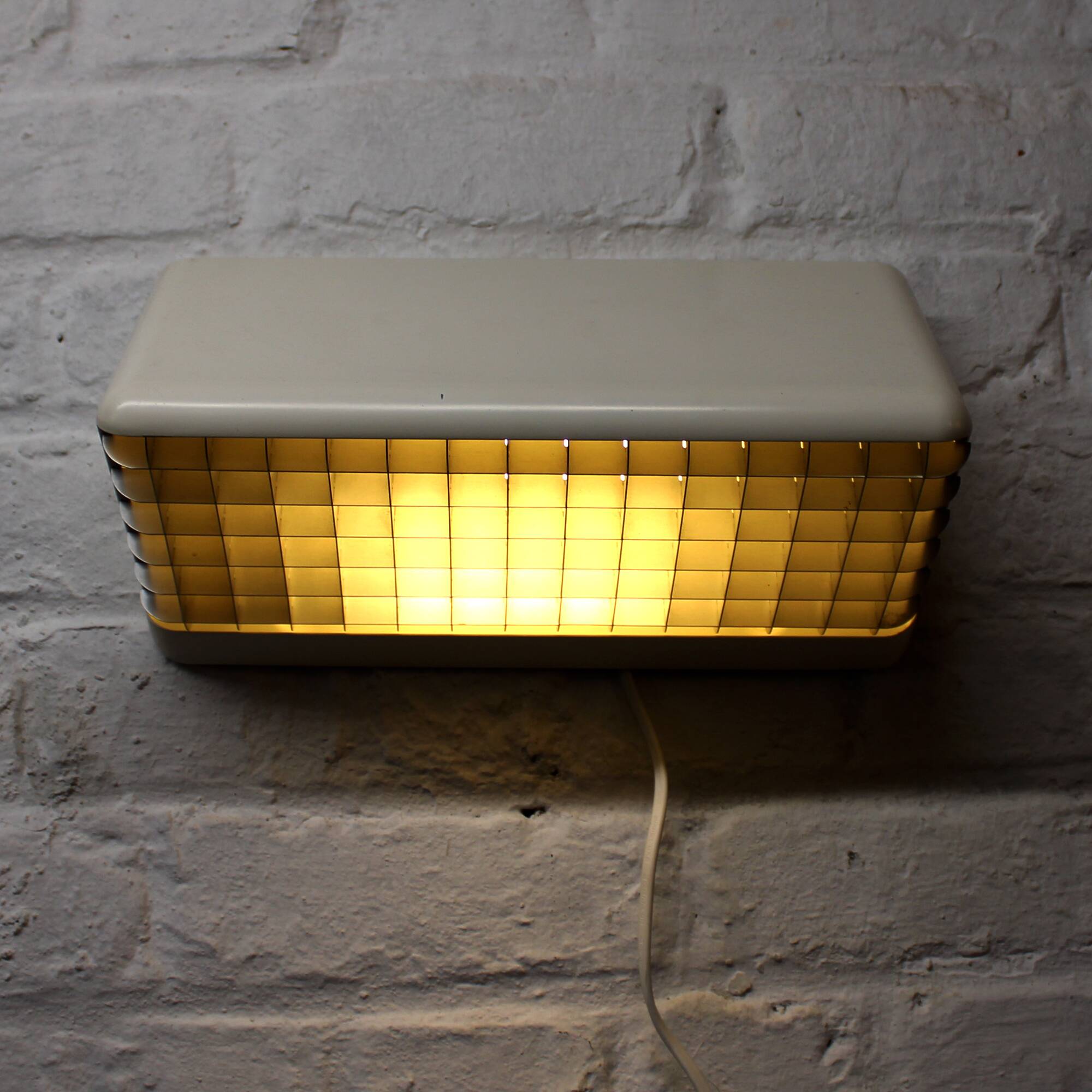 Pair of vintage Raak metal wall lights model 1655