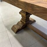 Monastery table in solid oak 350 cm
