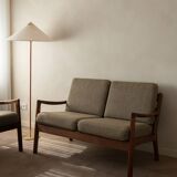 Vintage Senator Two-Seater Sofa by Ole Wanscher for Cado Danish Teak 1960s