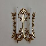 Swedish wall sconce in brass, mid-20th century.