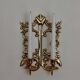 Swedish wall sconce in brass, mid-20th century.