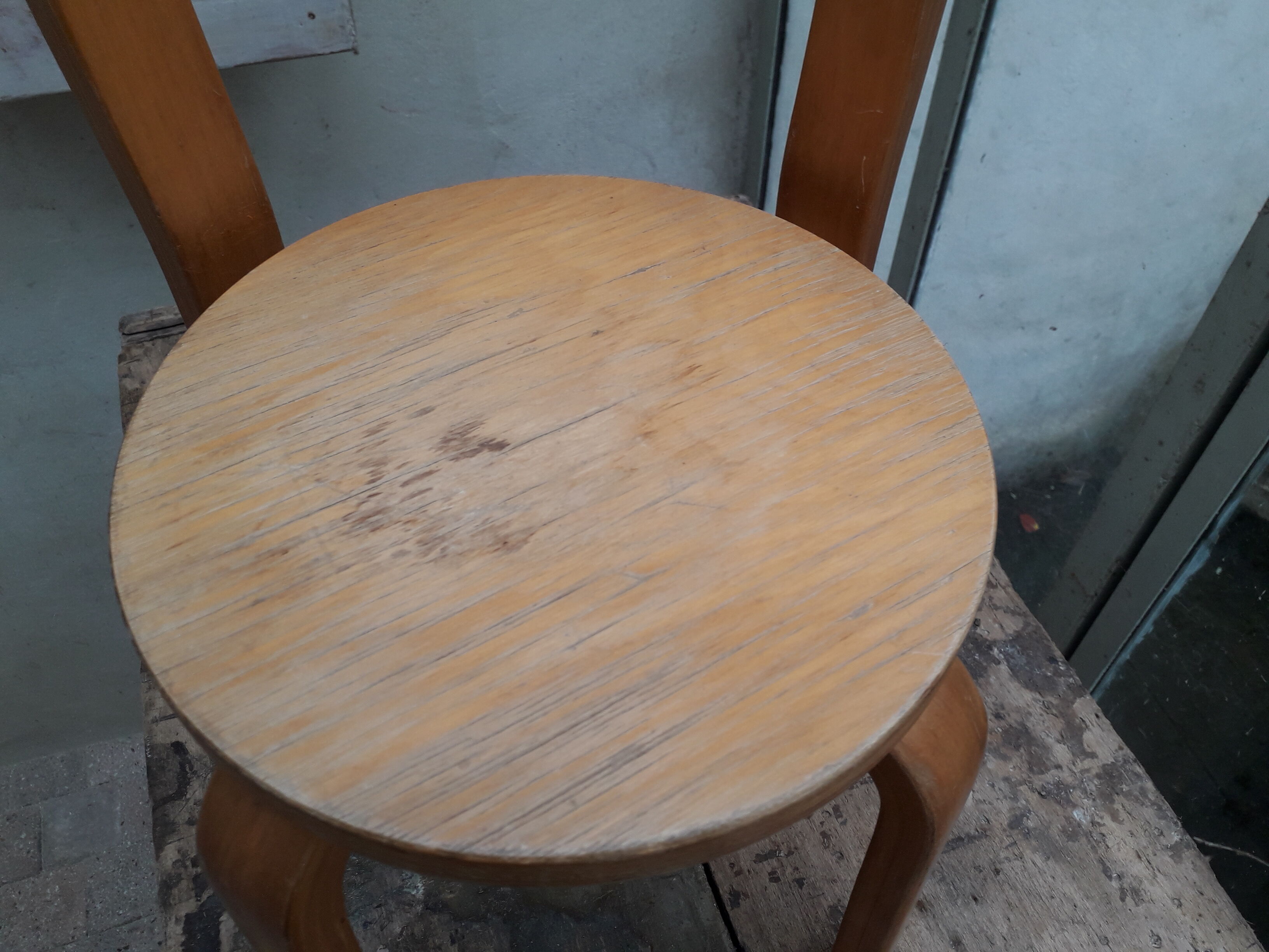 Wooden children's chair