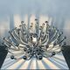 Pistillo ceiling light by Studio Tetrach for Valenti Luce Italy, wall light 70