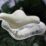 Gravy boat in Terre de Fer Lunéville