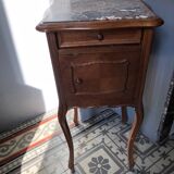 Antique bedside table