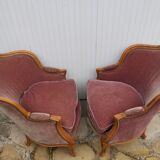 Paire de bergeres Louis XV