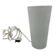 Milk glass table lamp.