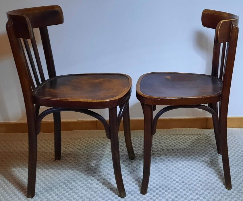 Lot de chaises bistot