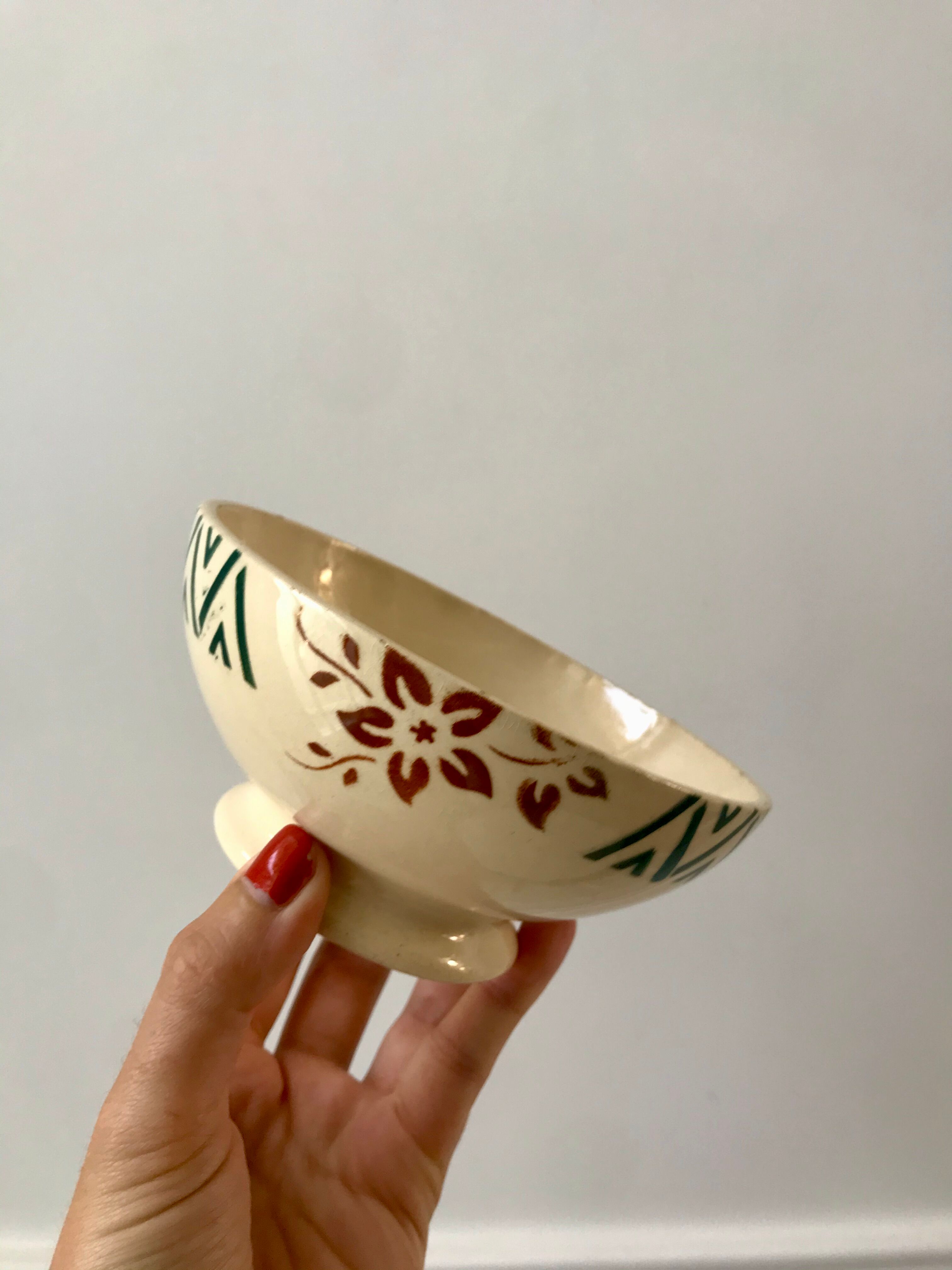 earthenware bowl in Iron Earth early twentieth century