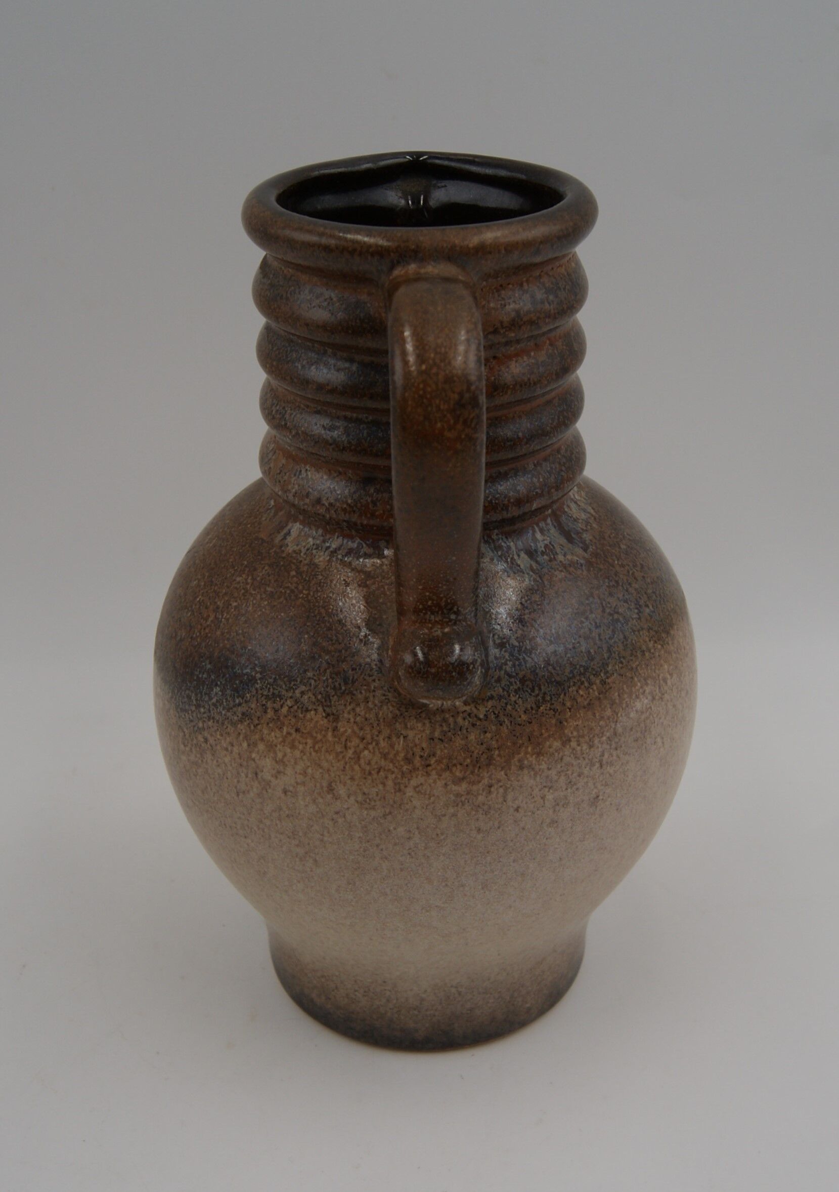 Vintage Germany ceramic handle vase
