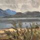 Swedish Oil on Canvas – “Sommardag” by John Fritz Ahlnander