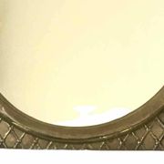 Miroir vintage cadre en laiton