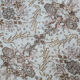 Light blue floral carpet 203x118cm