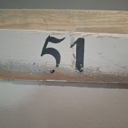 Wooden changing rooms