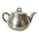 vintage teapot covered with silver metal